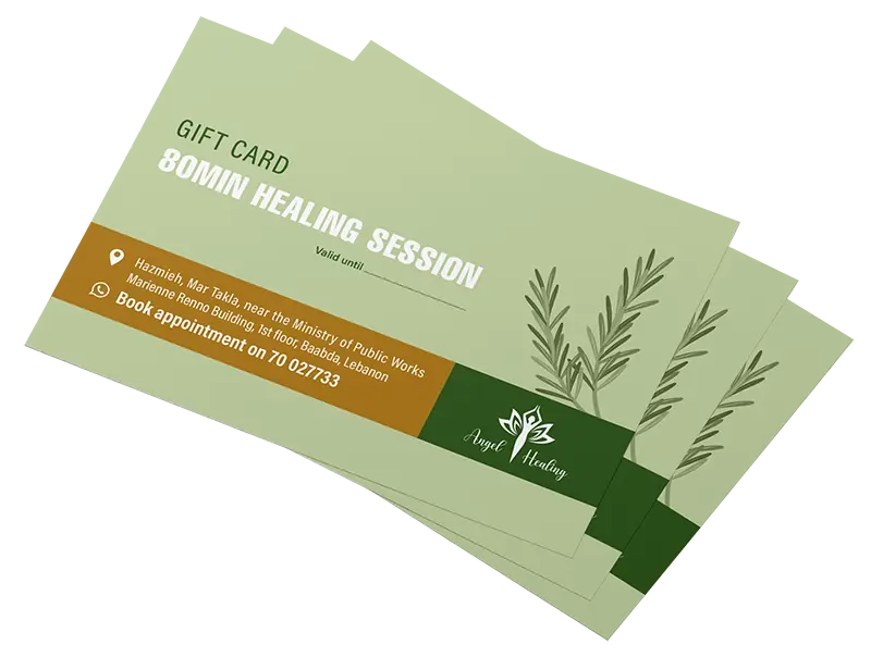 Angel Healing Gift Card